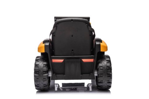 Traktor Na Akumulator Koparka Pojazd JCB Żółty Wolny Start Łyżka Klakson