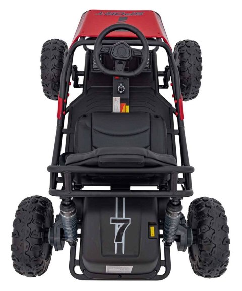 Auto Na Akumulator Pojazd Sport 5 Czerwony