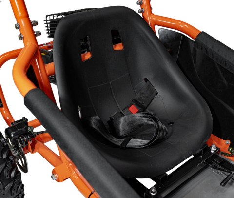 Gokart Na Akumulator Pojazd MUD MONSTER Pomarańczowy