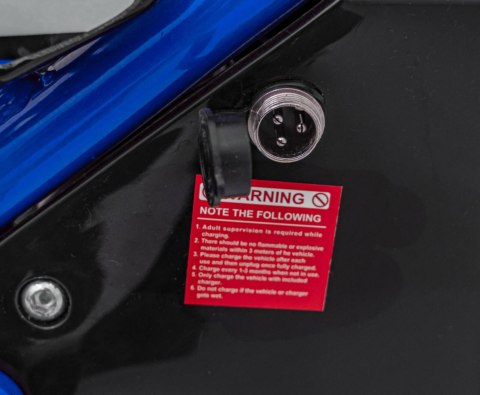 Mini Cross Na Akumulator Pojazd Motor RENEGADE 50R Niebieski