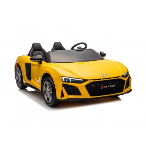 Auto Na Akumulator Audi Spyder R8 LIFT STRONG Żółty Auto Na Akumulator Audi Spyder R8 LIFT STRONG Żółty