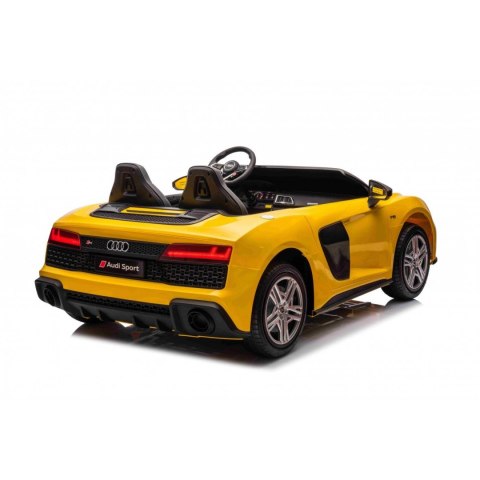 Auto Na Akumulator Audi Spyder R8 LIFT STRONG Żółty Auto Na Akumulator Audi Spyder R8 LIFT STRONG Żółty