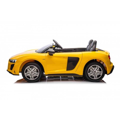 Auto Na Akumulator Audi Spyder R8 LIFT STRONG Żółty Auto Na Akumulator Audi Spyder R8 LIFT STRONG Żółty