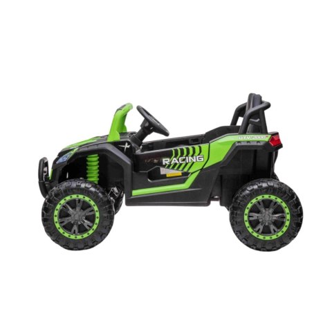 Auto Na Akumulator Buggy UTV 2000 Racing Zielony Napęd 4x4 Pilot MP3 LED Auto Na Akumulator Buggy UTV 2000 Racing Zielony Napęd 4x4 Pilot MP3 LED