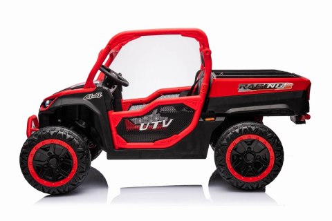 Auto Na Akumulator Pojazd Farmer Truck UTV Racing Czerwony Auto Na Akumulator Pojazd Farmer Truck UTV Racing Czerwony