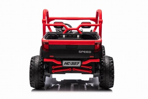 Auto Na Akumulator Pojazd Farmer Truck UTV Racing Czerwony Auto Na Akumulator Pojazd Farmer Truck UTV Racing Czerwony