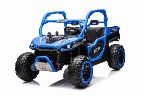 Auto Na Akumulator Pojazd Farmer Truck UTV Racing Niebieski Auto Na Akumulator Pojazd Farmer Truck UTV Racing Niebieski
