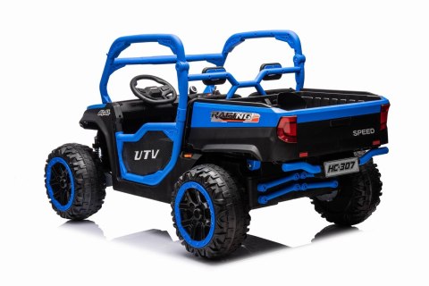 Auto Na Akumulator Pojazd Farmer Truck UTV Racing Niebieski Auto Na Akumulator Pojazd Farmer Truck UTV Racing Niebieski