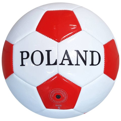 PIŁKA NOŻNA POLSKA BIAŁO-CZERWONA PIŁKA NOŻNA POLSKA BIAŁO-CZERWONA