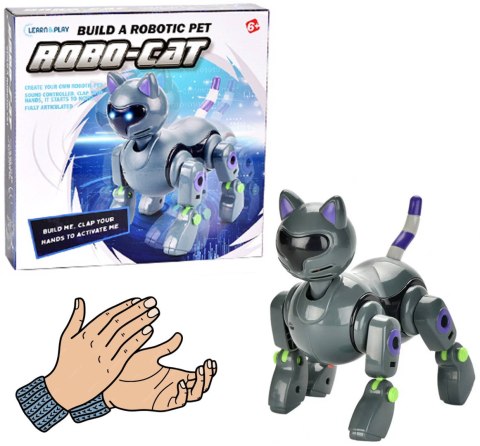 KOT ROBOT URUCHAMIANY KLASKANIEM KOT ROBOT URUCHAMIANY KLASKANIEM