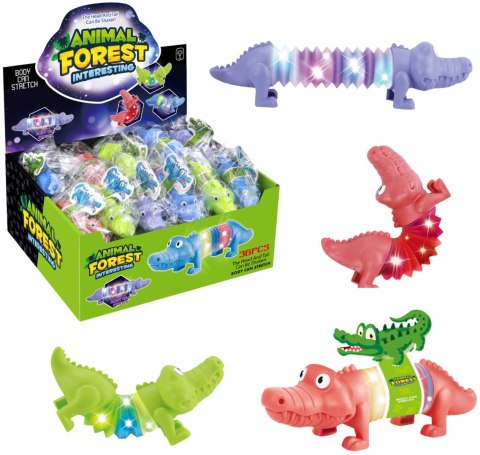 KROKODYL ŚWIECĄCY RURKA POP TUBE 1szt KROKODYL ŚWIECĄCY RURKA POP TUBE 1szt