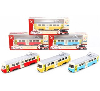 TRAMWAJ METAL DŹWIĘK 1szt