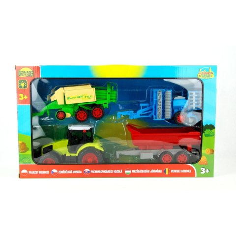 TRAKTOR+MASZYNY ROLNICZE W PUDEŁKU TRAKTOR+MASZYNY ROLNICZE W PUDEŁKU