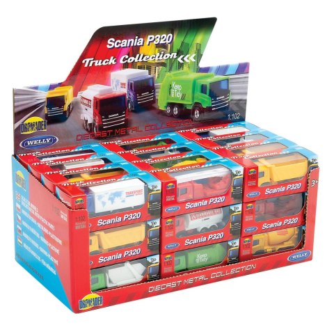 WELLY-TRUCK SCANIA1:102 mix WELLY-TRUCK SCANIA1:102 mix