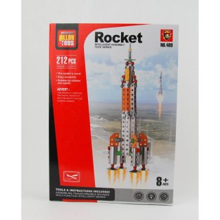 KLOCKI METALOWE - RAKIETA