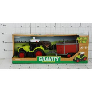 TRAKTOR Z PRZYCZEPĄ (DŹWIĘKI) W PUDEŁKU