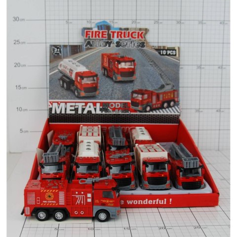 STRAŻ POŻARNA METALOWA 1 SZT. STRAŻ POŻARNA METALOWA 1 SZT.