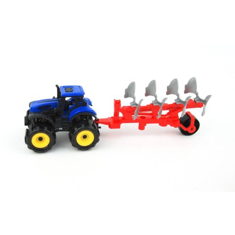 TRAKTOR Z PRZYCZEPĄ POD KLOSZEM 1SZT. TRAKTOR Z PRZYCZEPĄ POD KLOSZEM 1SZT.