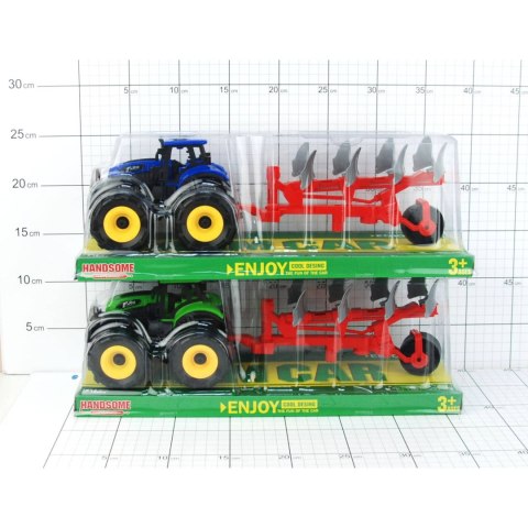 TRAKTOR Z PRZYCZEPĄ POD KLOSZEM TRAKTOR Z PRZYCZEPĄ POD KLOSZEM