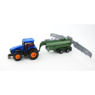 TRAKTOR Z PRZYCZEPĄ W PUDEŁKU