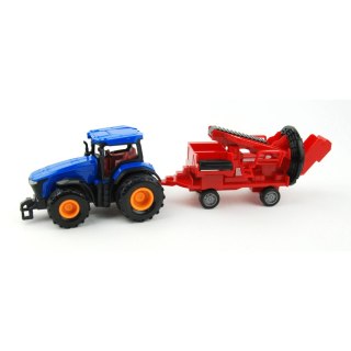 TRAKTOR Z PRZYCZEPĄ W PUDEŁKU