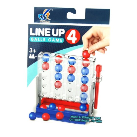 GRA 4 LINIE W PUDEŁKU 1szt GRA 4 LINIE W PUDEŁKU 1szt