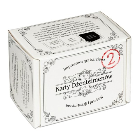 Gra Karciana "Karty Dżentelmenów" - Epizod Drugi Zestaw Kart Gra Imprezowa