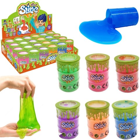 MASA MAGICZNA SLIME 80g BECZKA 1SZT MASA MAGICZNA SLIME 80g BECZKA 1SZT